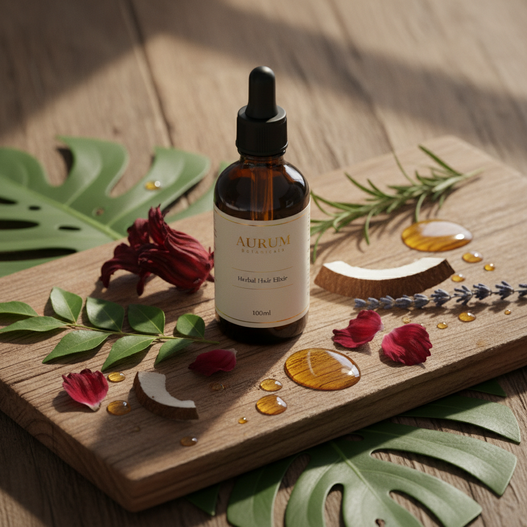 Organic Herbal Hair Oil